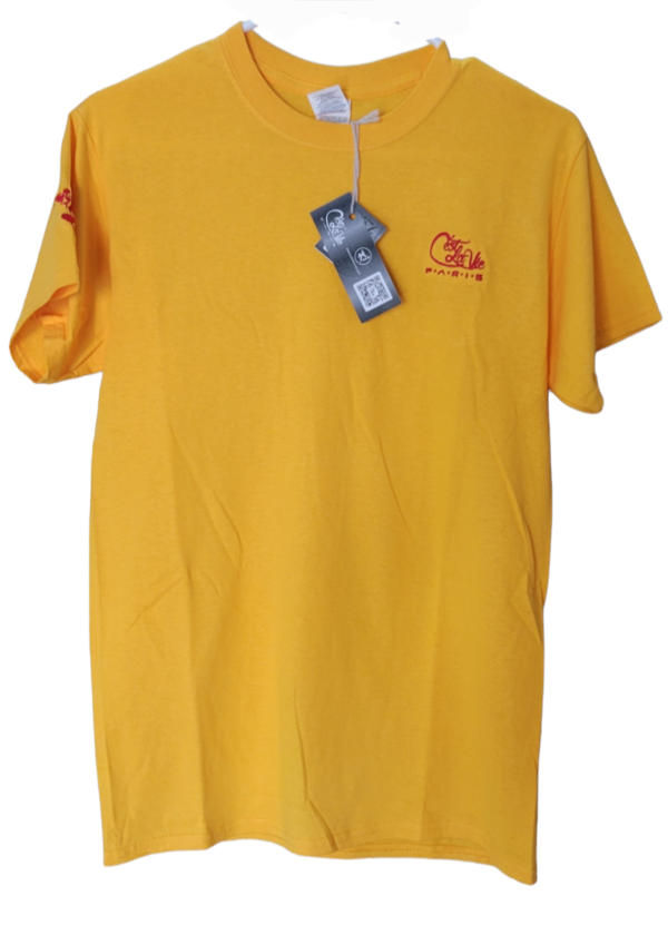 "Phillip Sunshine Blast Victory R - Yellow with red embroidery tee-shirt "