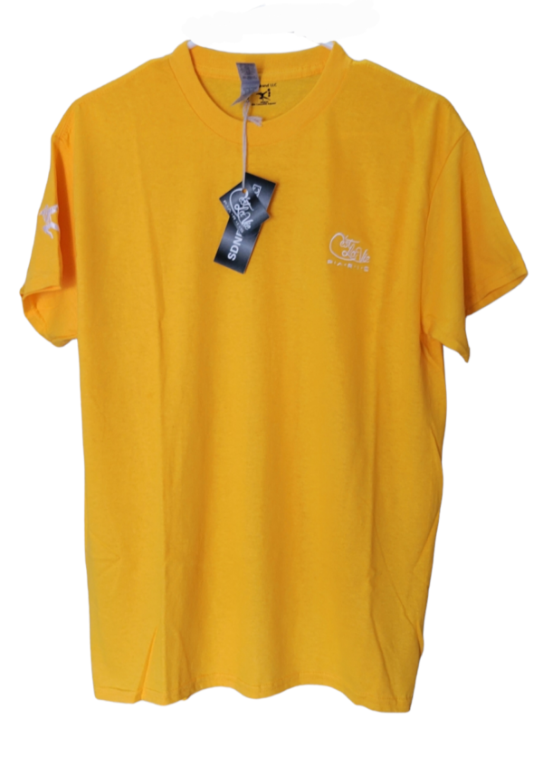 "Phillip Sunshine Blast victory 2 - Yellow with white embroidery tee-shirt "